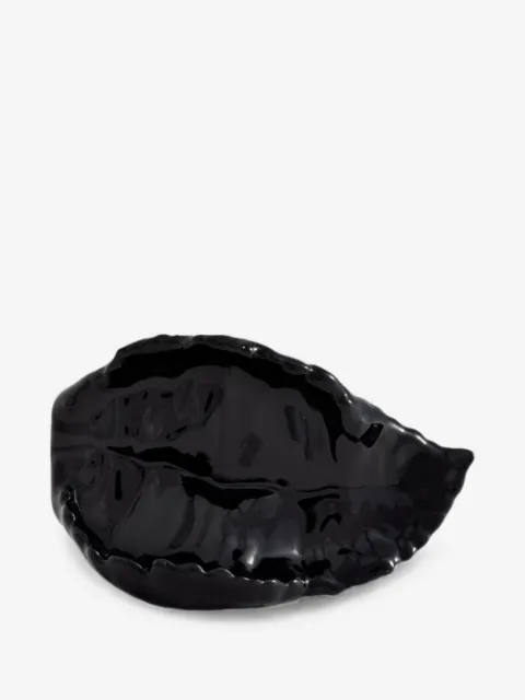 LA MANSO x Tetier Collaboration leaf-detail ring