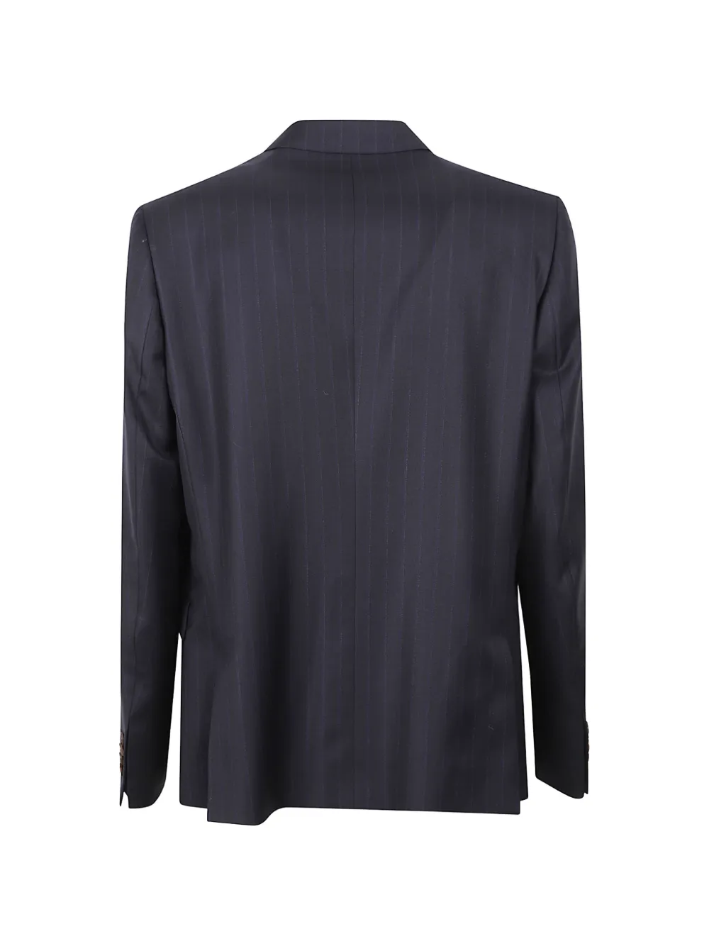 Paul Smith pinstripe-pattern single-breasted suit Blauw