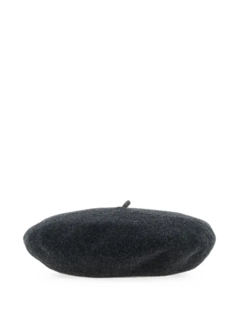 Brunello Cucinelli Basque precious-detail beret