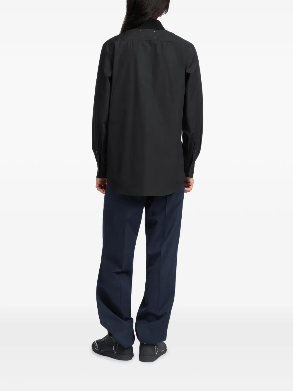 Maison Margiela Fusion overhemd Zwart