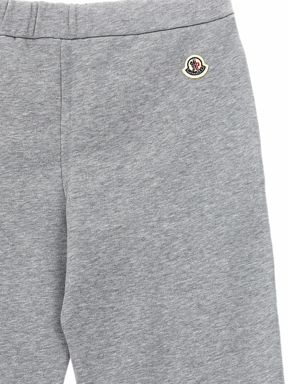 Moncler Enfant Trainingsbroek met gehaakte afwerking Grijs