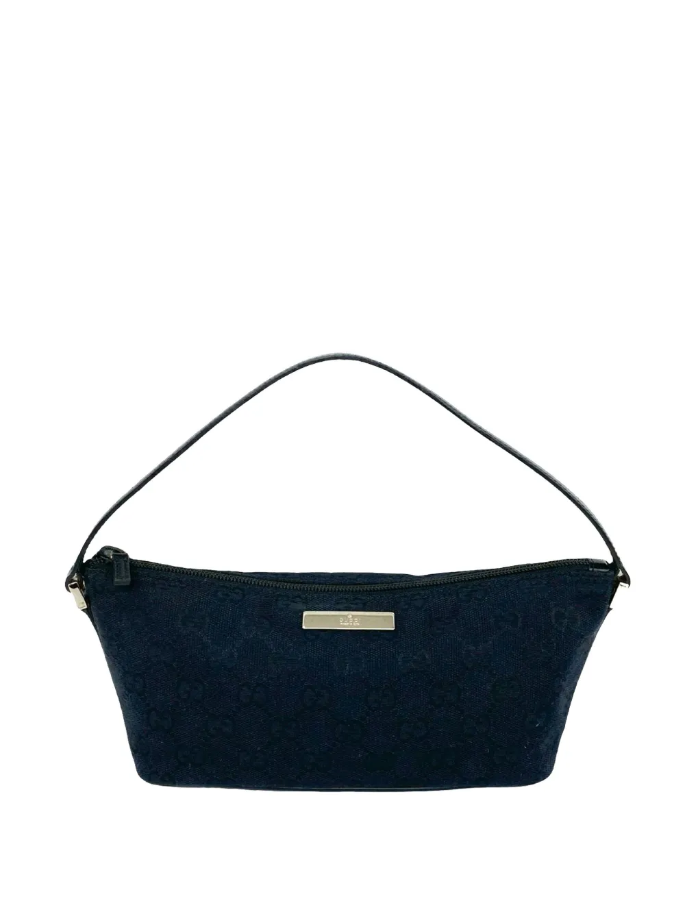 Gucci Pre-Owned 2000-2015 GG Canvas Boat shoulder bag - Nero