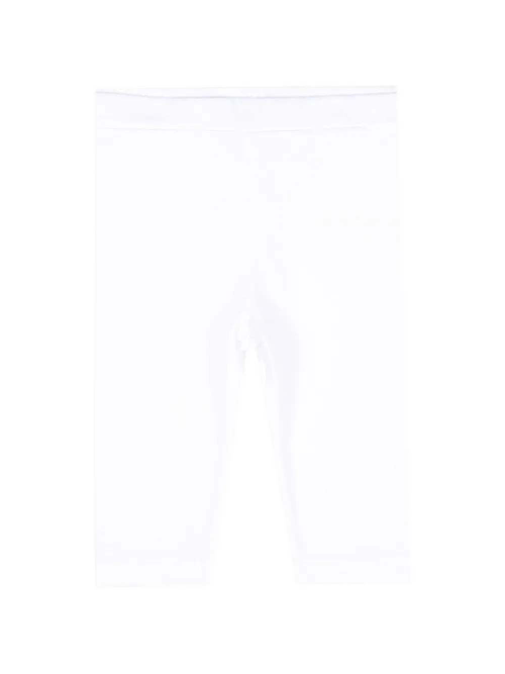Balmain Kids Legging met logoprint Wit