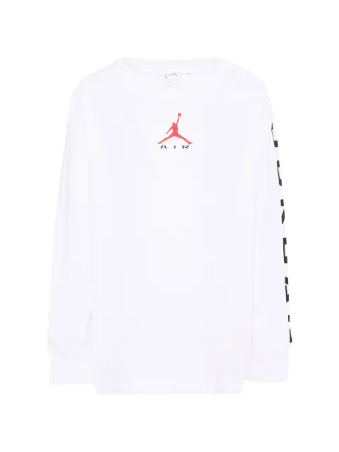 Jordan Kids logo-print long-sleeve T-shirt