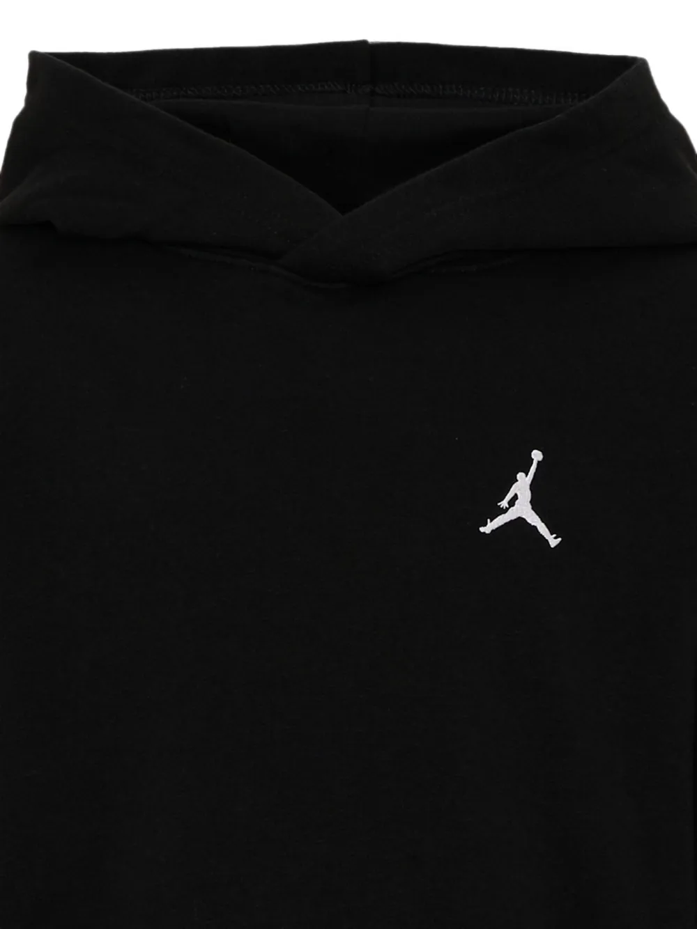 Jordan Kids Hoodie met geborduurd logo Zwart