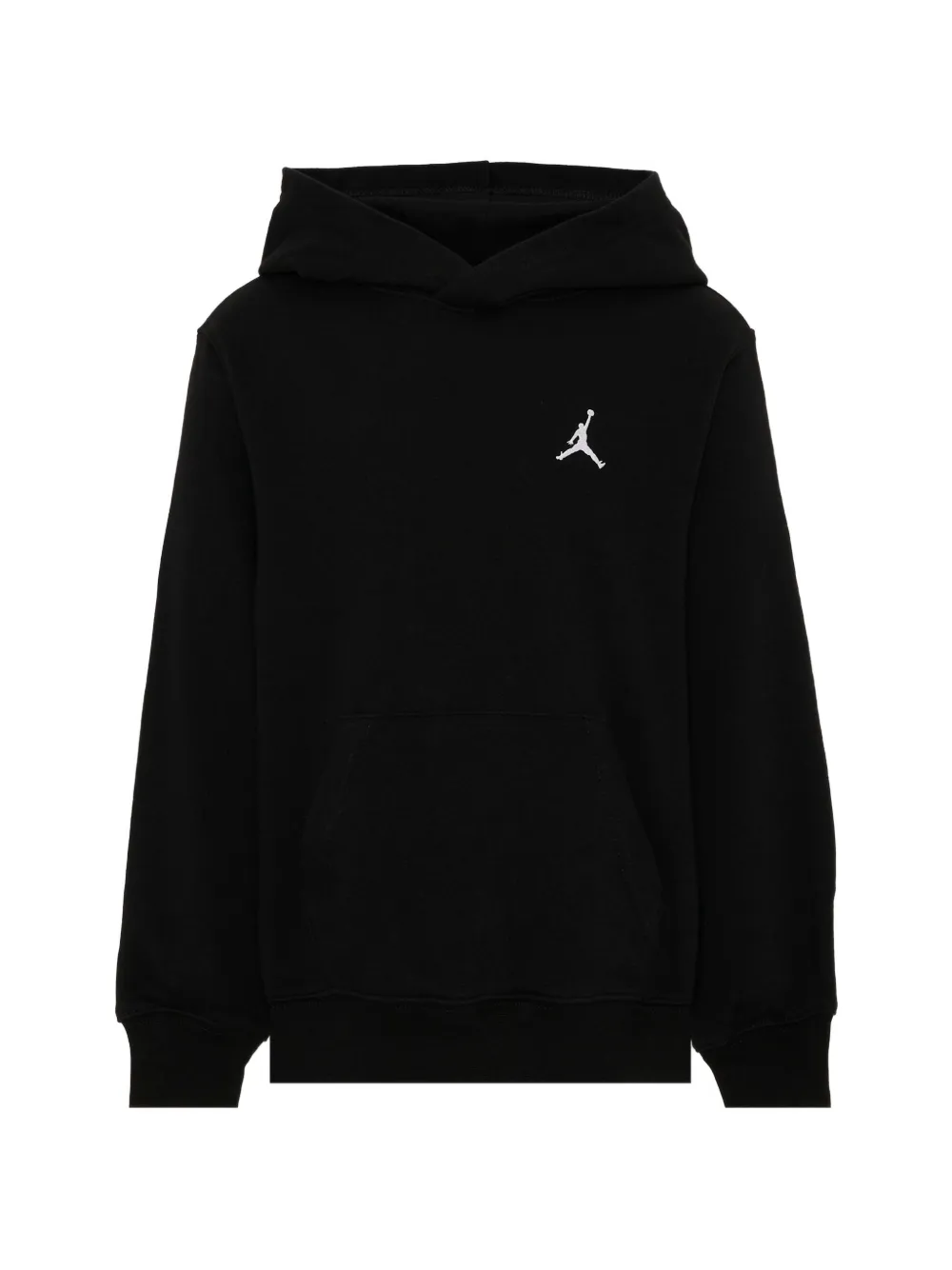 Jordan Kids logo-embroidered hoodie - Nero