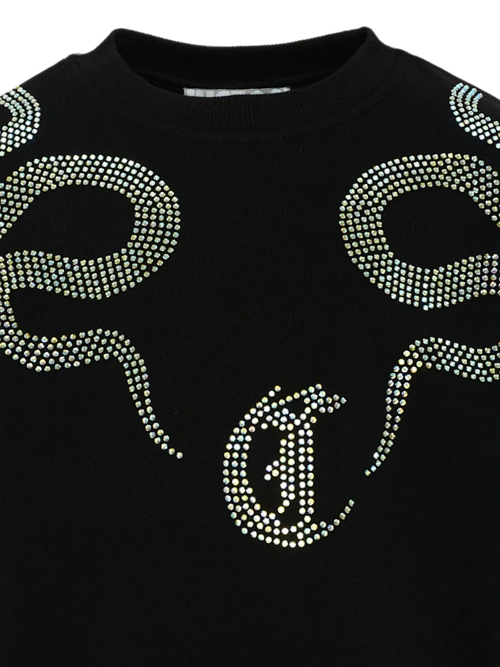 Just Cavalli Kids Sweater verfraaid met kristallen Zwart