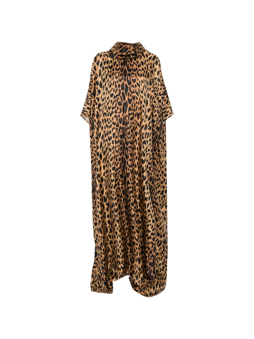 Gucci leopard-print maxi dress - Marrone