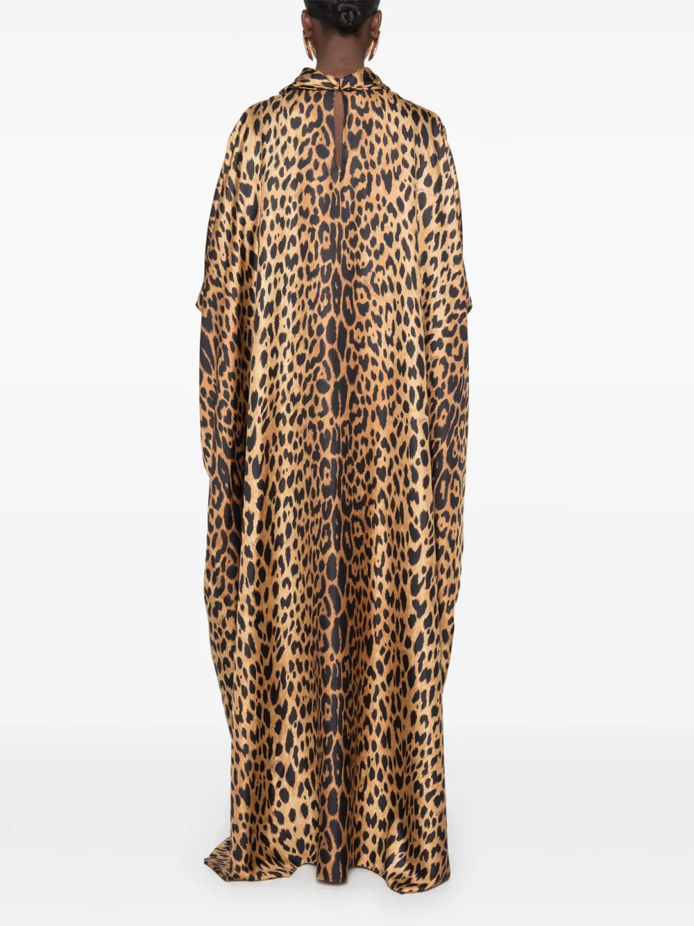 Gucci Zijden jurk Bruin