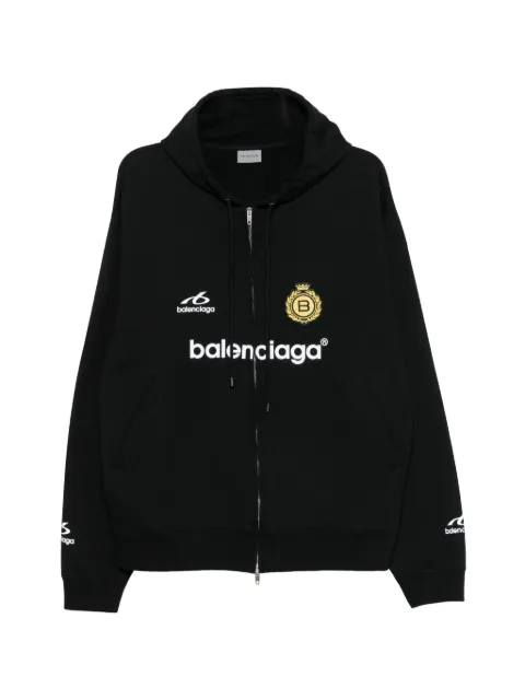 Balenciaga Soccer logo-print hoodie