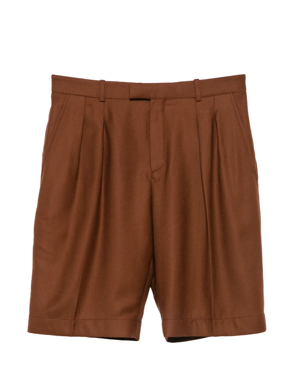 Saint Laurent bermuda shorts in cashmere Bruin