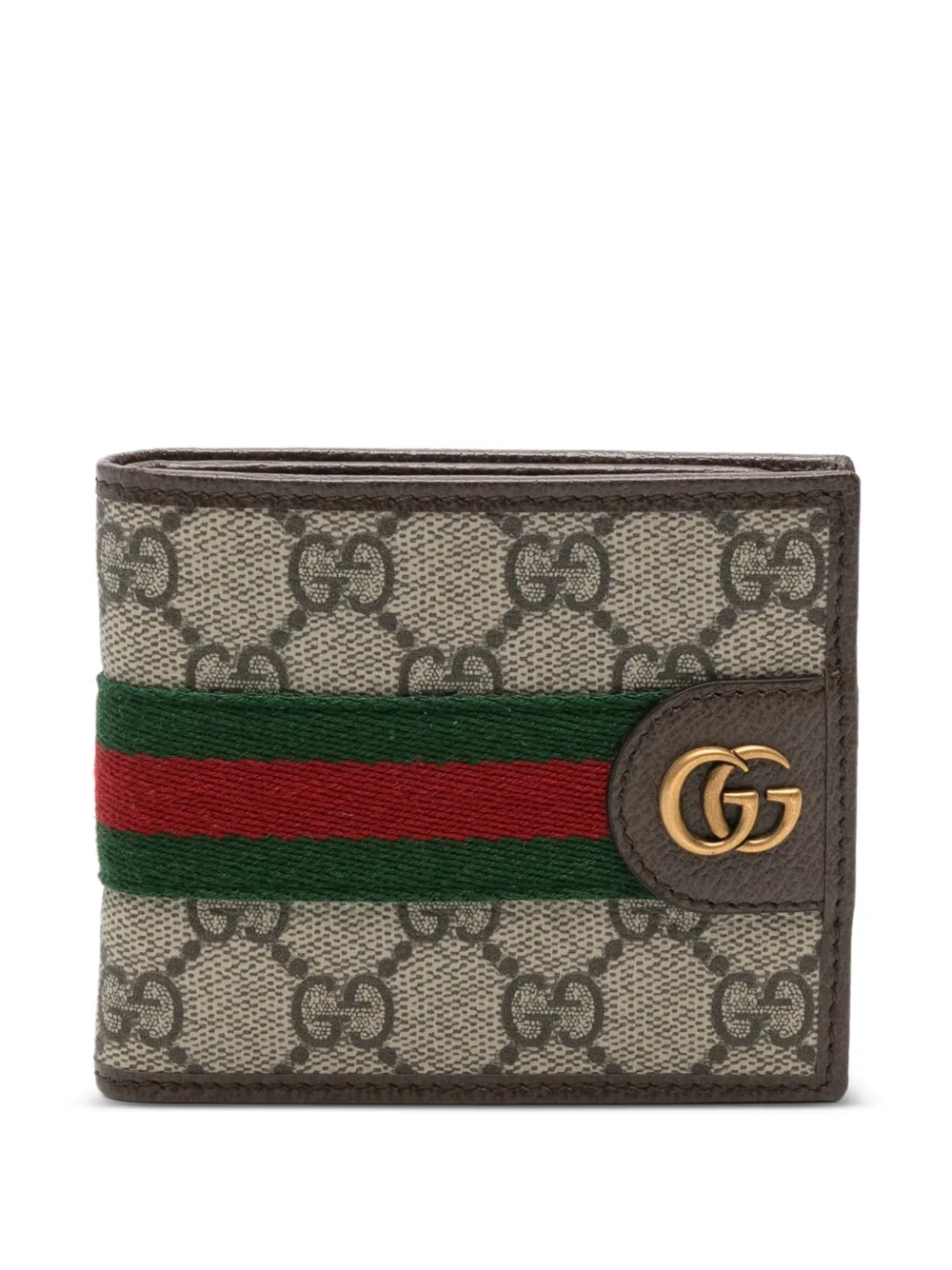 Gucci Portafoglio bi-fold Ophidia - Toni neutri