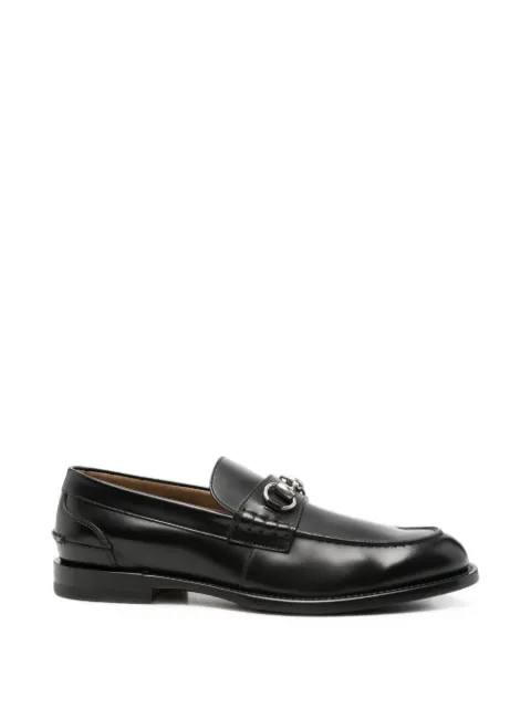 Gucci Mocassini in pelle con morsetto