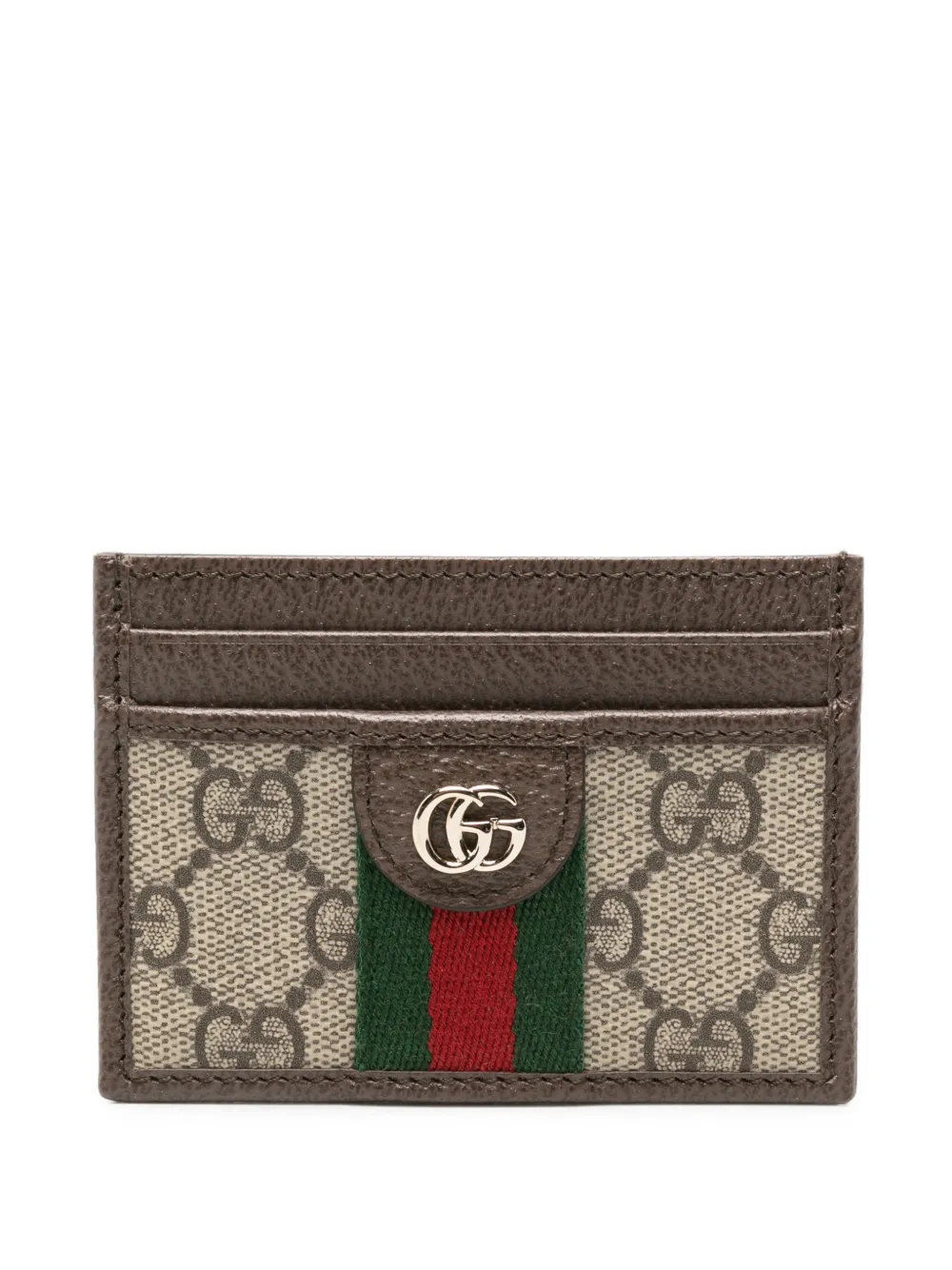 Gucci Ophidia card holder - Marrone