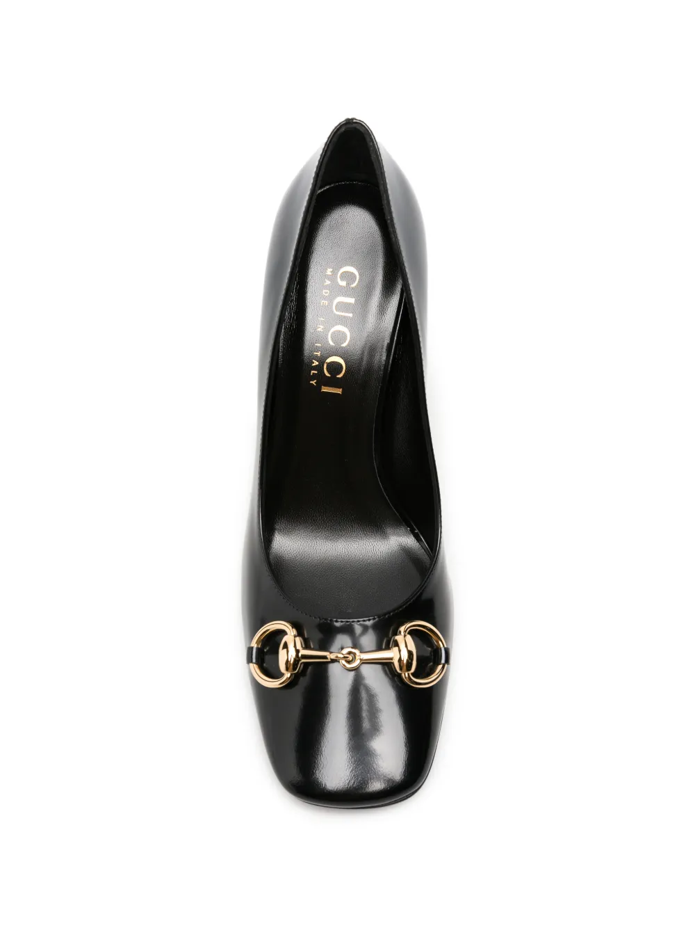 Gucci Signora leren pumps Zwart
