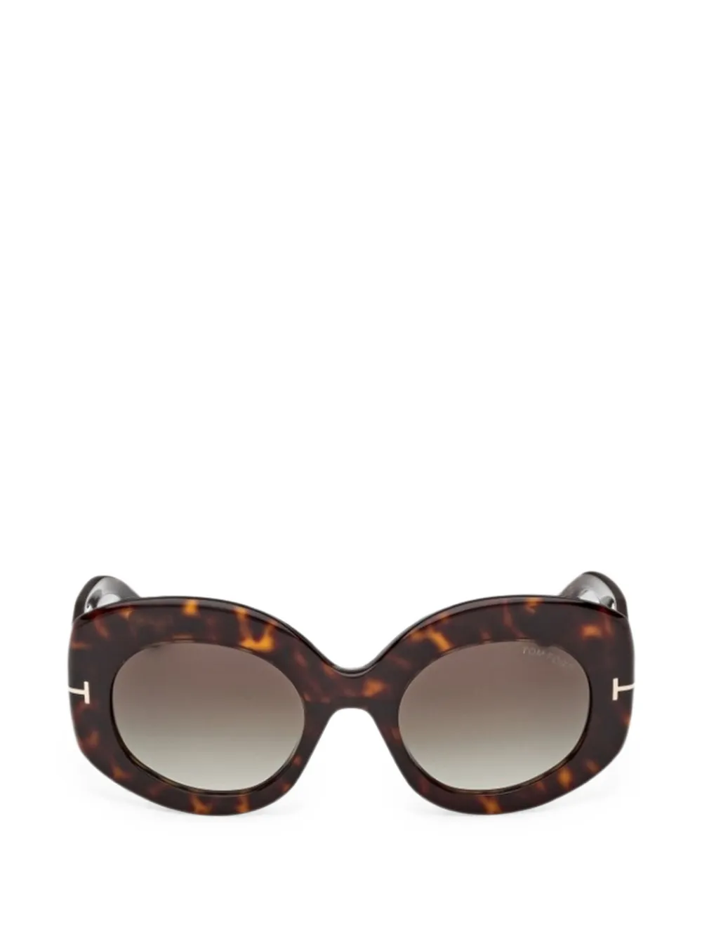 TOM FORD Eyewear Claudette tortoise-shell sunglasses - Braun