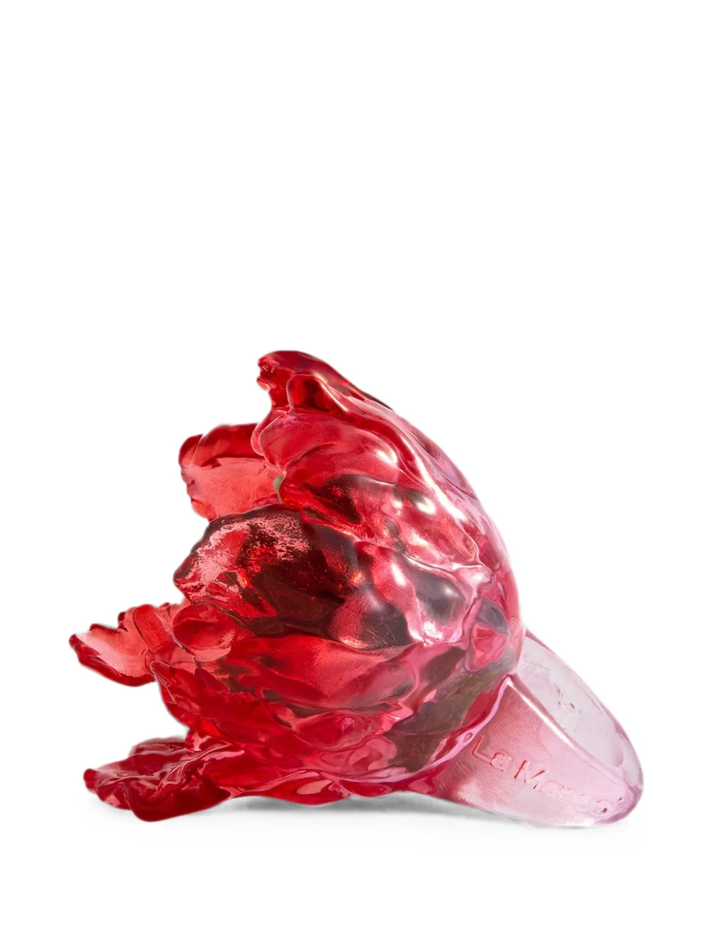 LA MANSO x Tetier Parrot Red Bloom ring