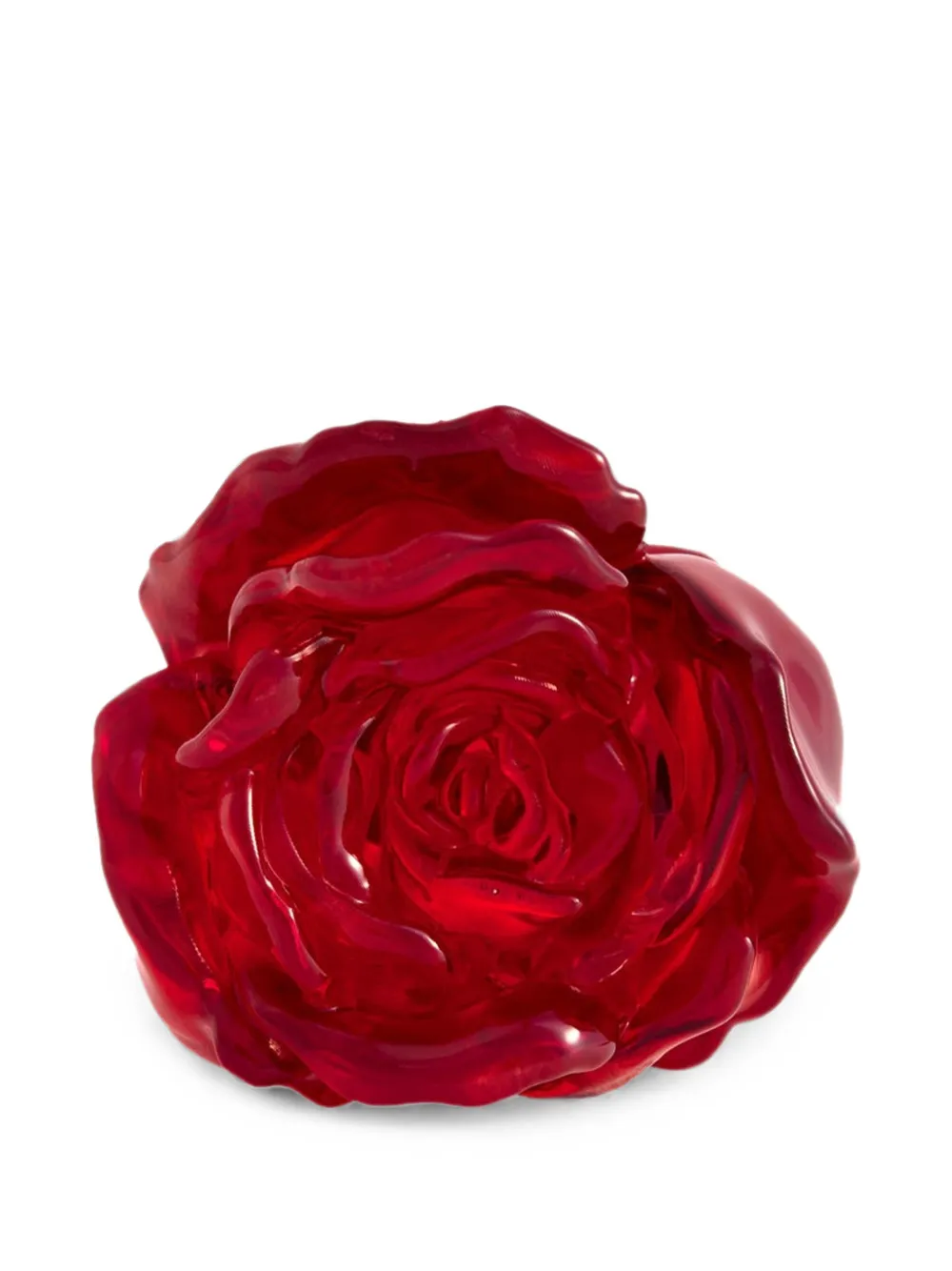 LA MANSO x Tetier Mini Crysler Imperia ring - Rosso