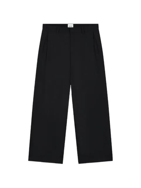 Arte Antwerp pantalones Gallery de lana con pinzas