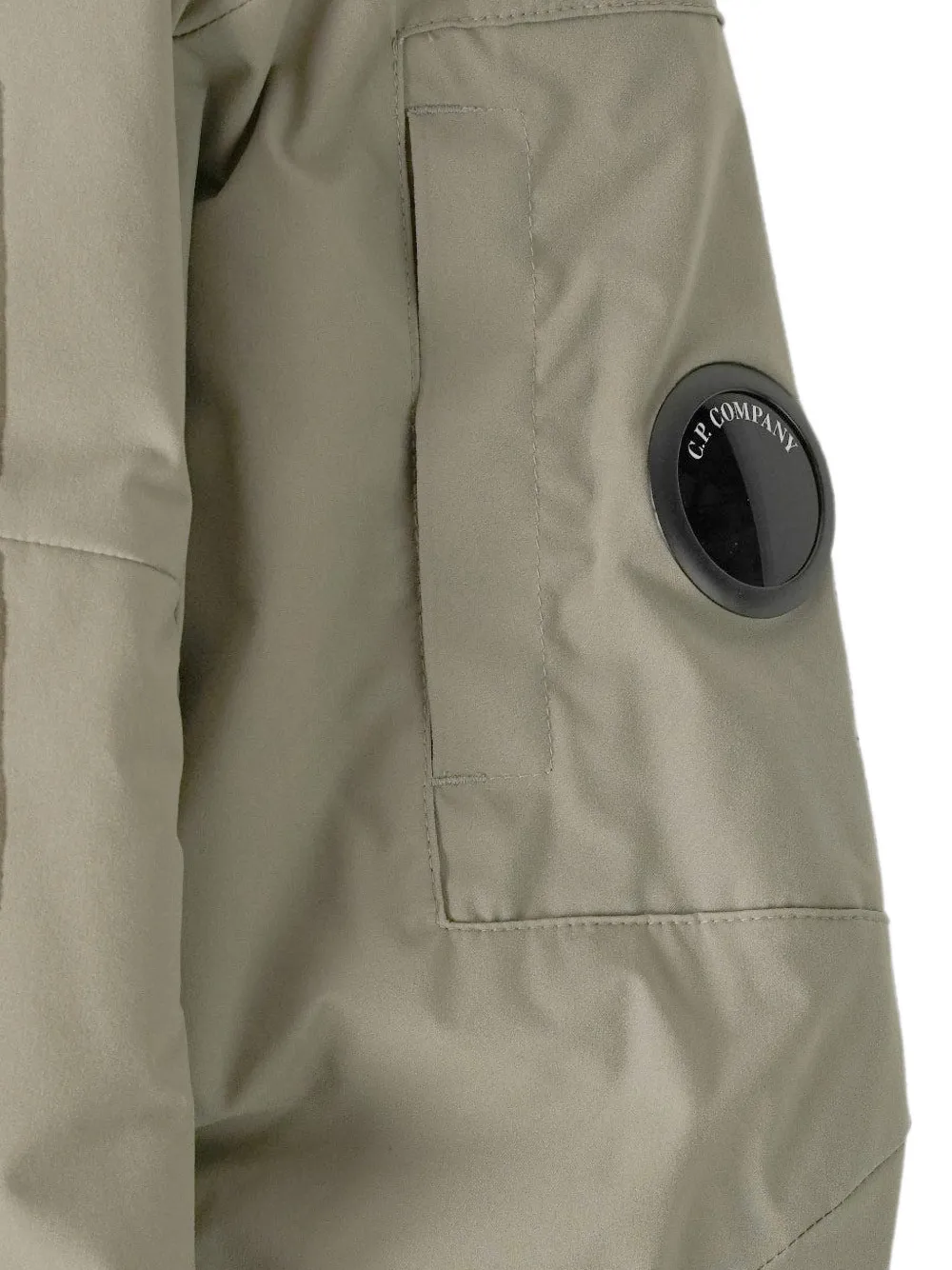 C.P. Company Pro-Tek Primaloft jack met zilveren glazen Grijs