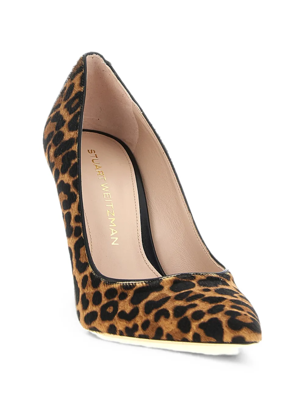 Stuart Weitzman Stuart Power leopard-print pumps Bruin