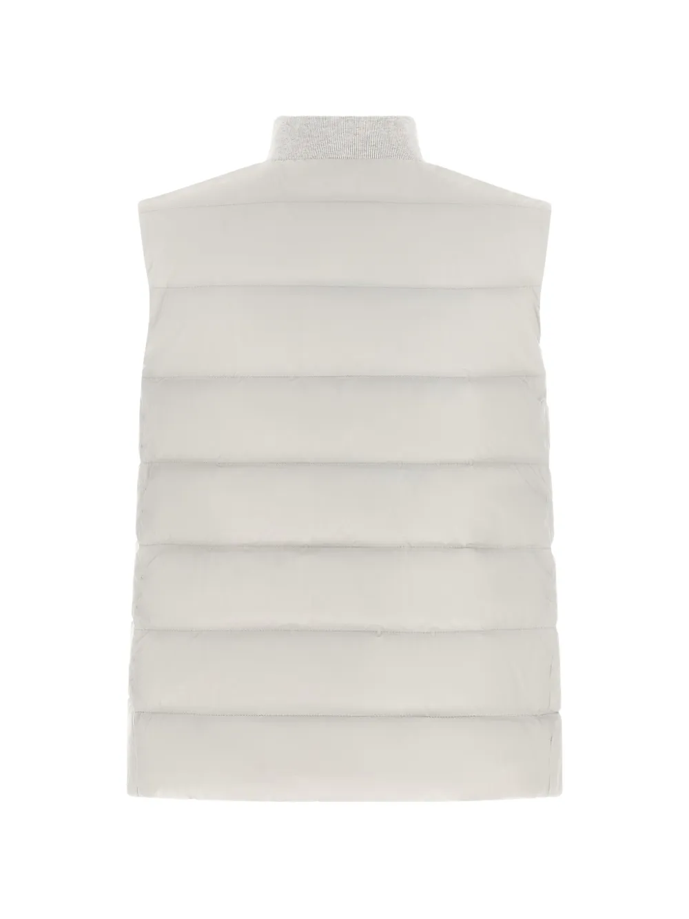 Brunello Cucinelli Heraldic top met patch Grijs