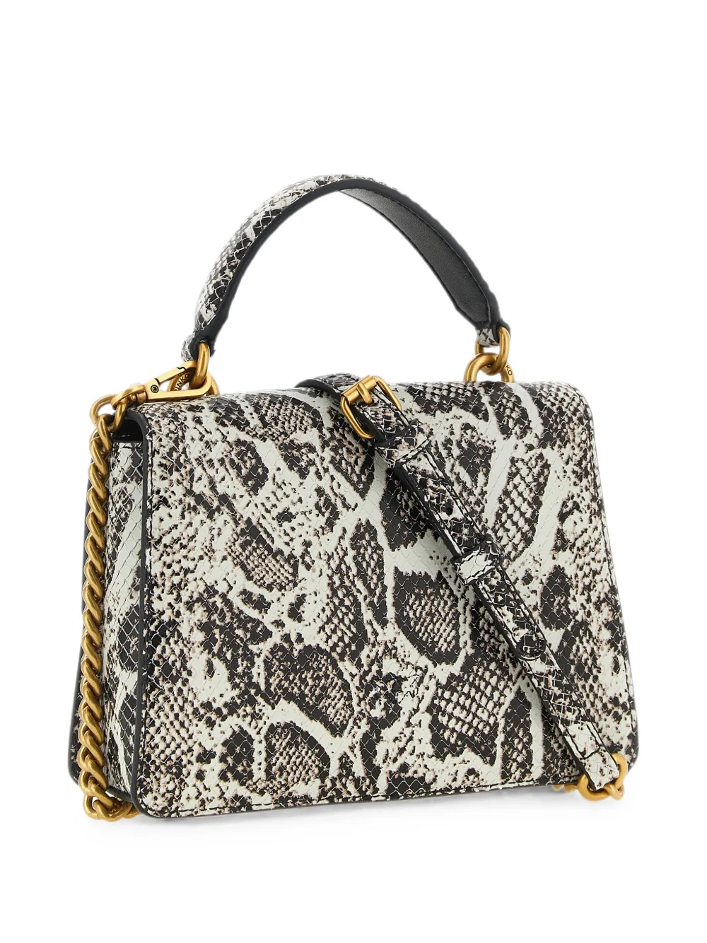 PINKO Love One Light mini-handtas Wit