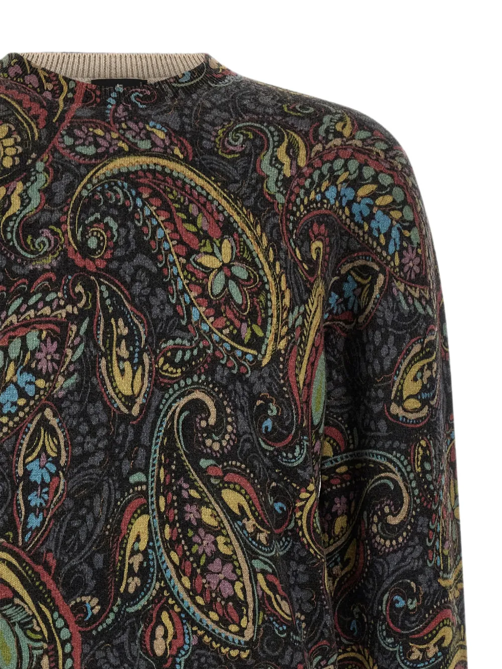 ETRO Paisley trui Zwart