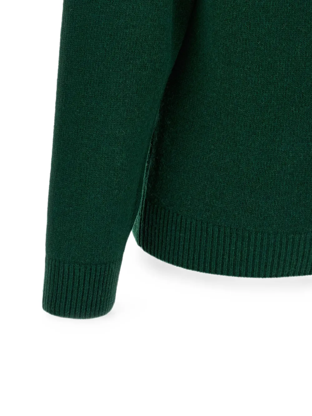 JW Anderson Trui met geborduurd logo en golven-patroon Groen