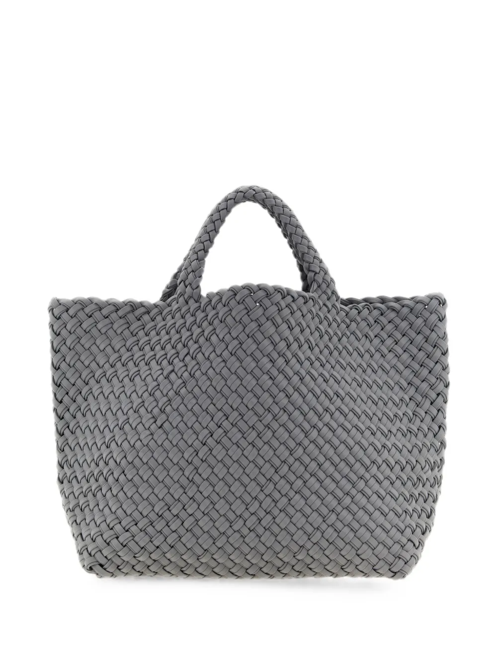 NAGHEDI medium St. Barths double-weave tote bag - Grau