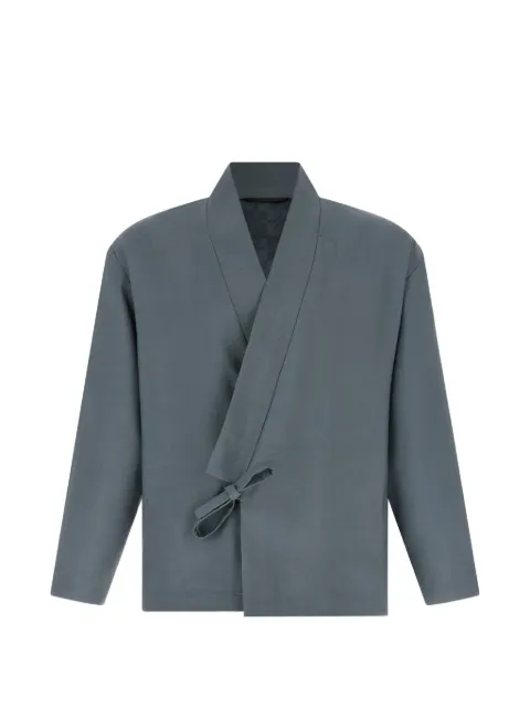 Kenzo wrap-closure jacket