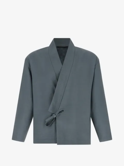 Kenzo wrap-closure jacket