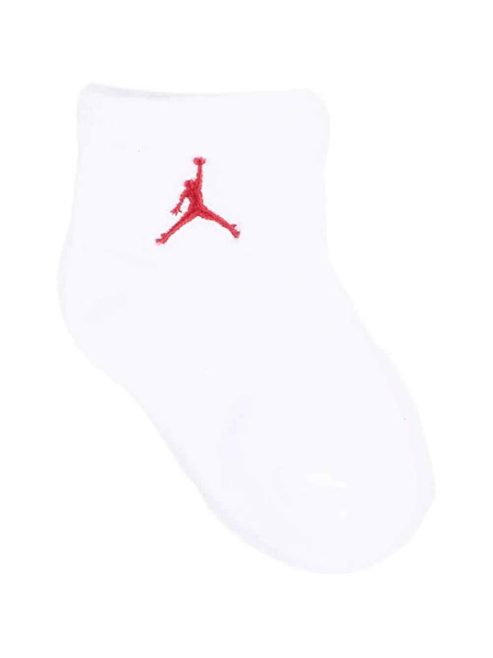 Jordan Kids Everyday Essentials zes paar gebreide sokken met logo Wit