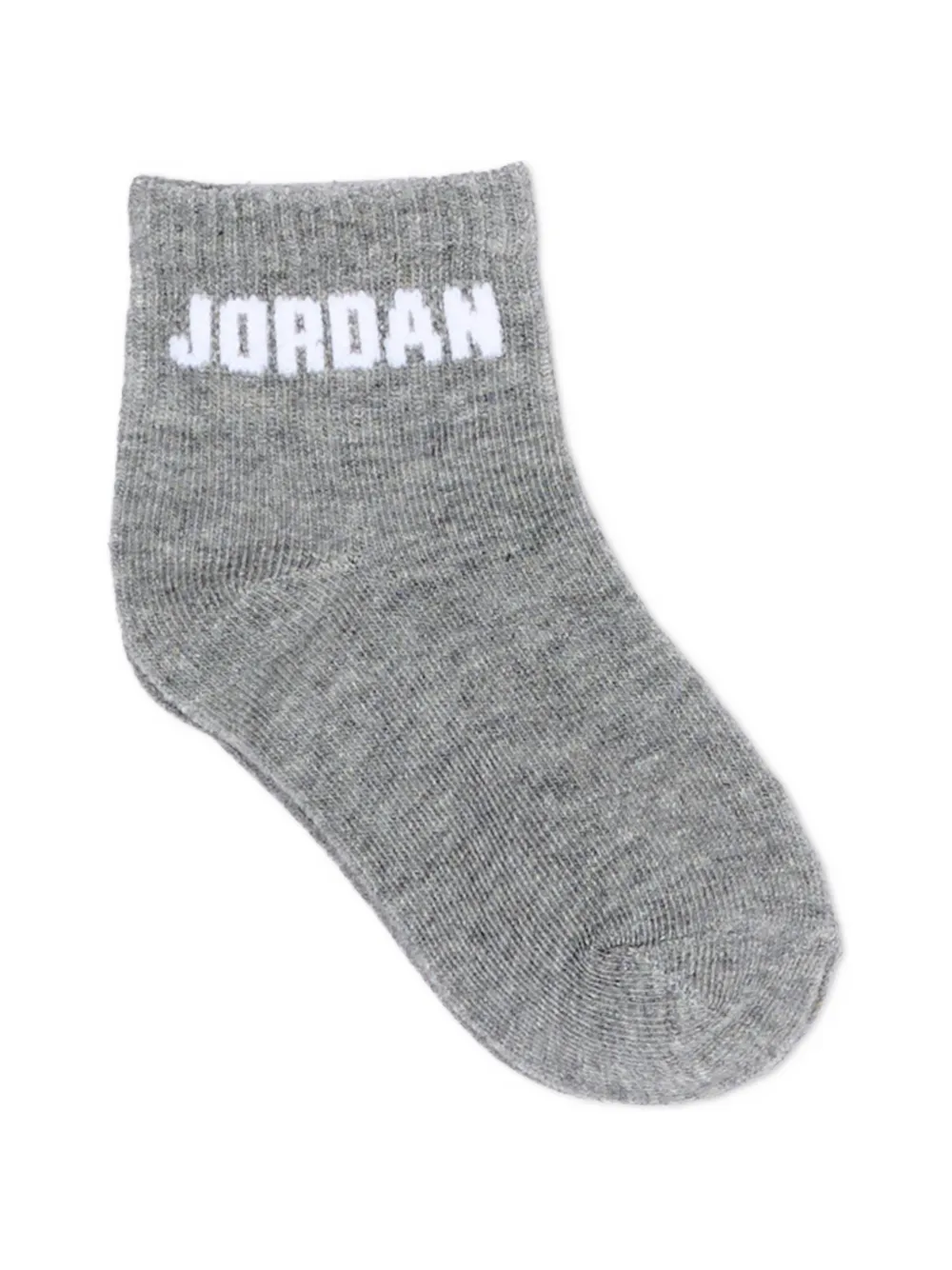 Jordan Kids Zes paar Everyday Essentials gebreide sokken met logo Wit