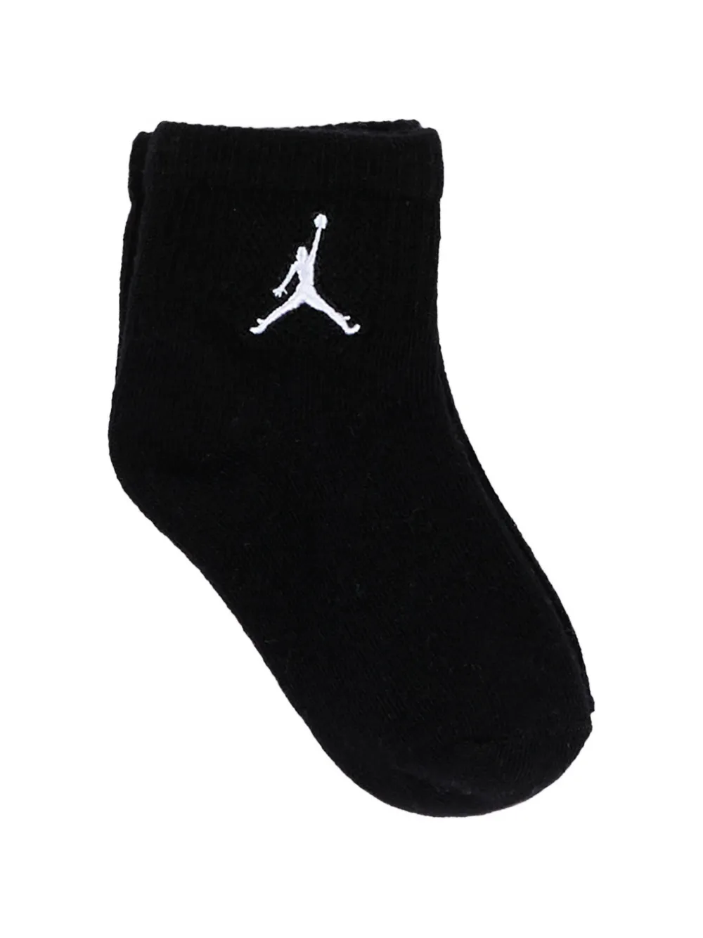 Jordan Kids Zes paar Everyday Essentials gebreide sokken met logo Wit