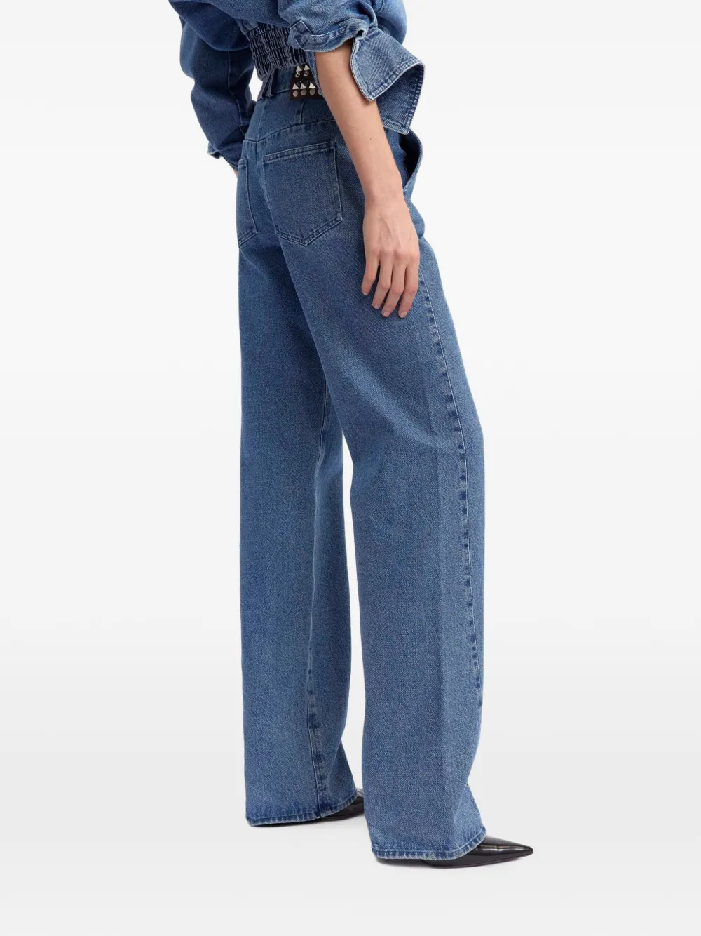 16Arlington Junia Organic Cotton Jeans in Blue, view 4