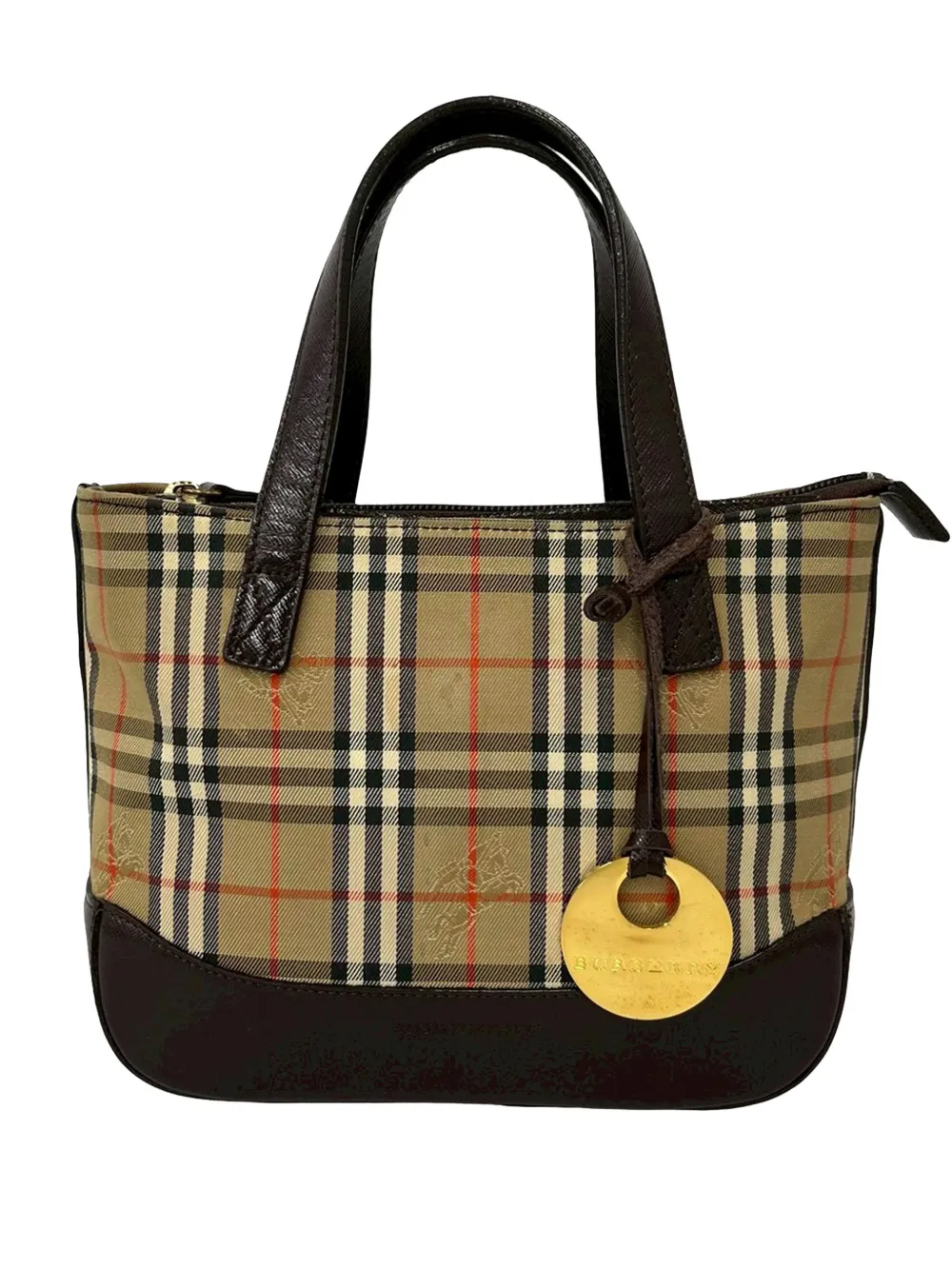Burberry Pre-Owned 2000-2017 Haymarket Check Canvas handbag - Toni neutri