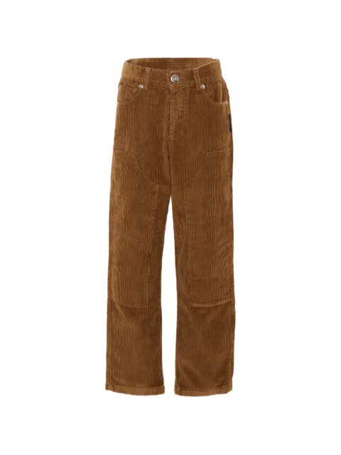 Just Cavalli Kids pantalones de pana con paneles