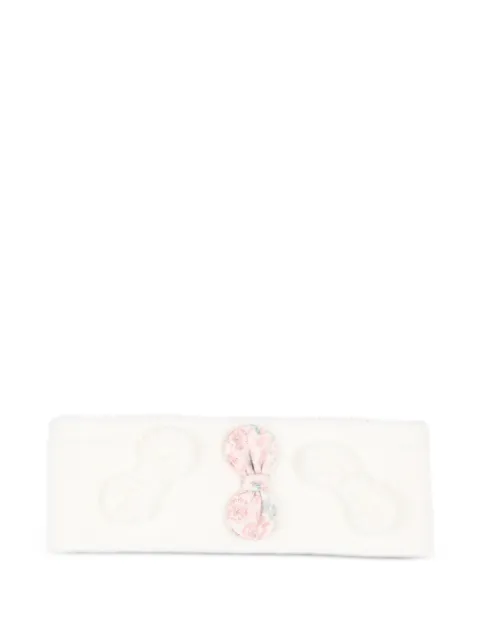 NANAN floral-detail ribbed headband