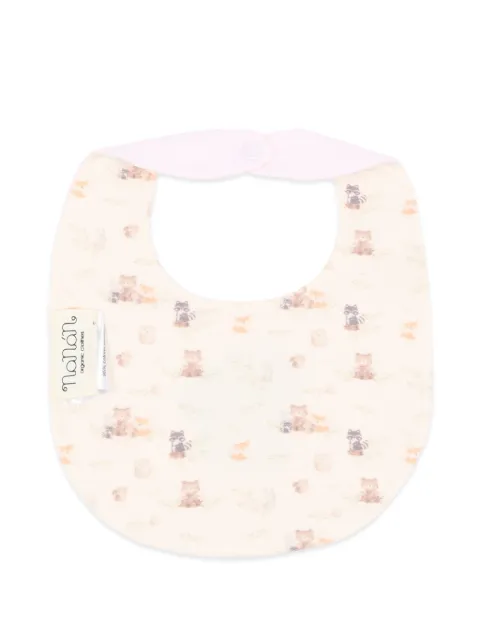 NANAN Lätzchen mit Eichhörnchen-Patch