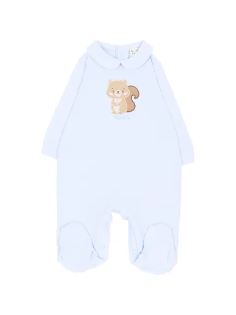 NANAN pyjama à patch écureuil et col claudine