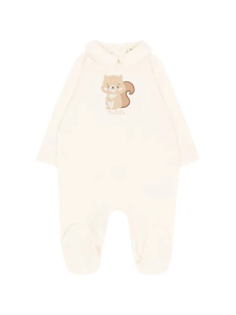 NANAN squirrel-patch Peter Pan collar pajama