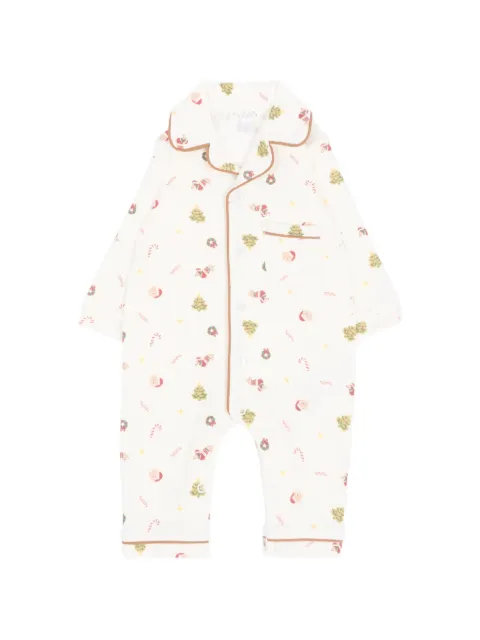NANAN graphic-print piped pajamas