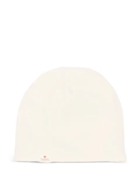 NANAN logo-patch beanie hat