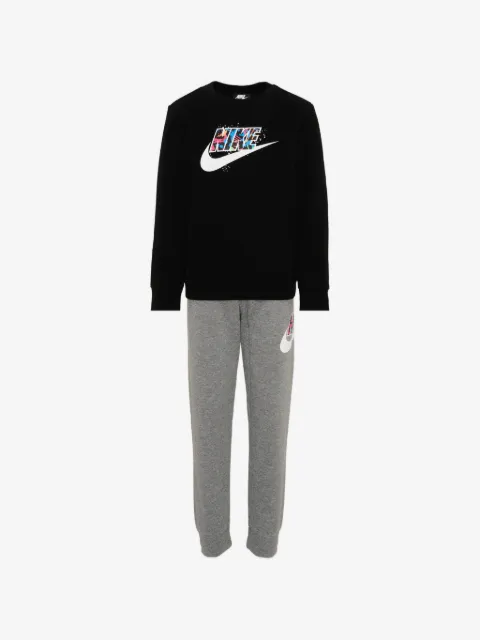 Nike Kids logo-print track tracksuit