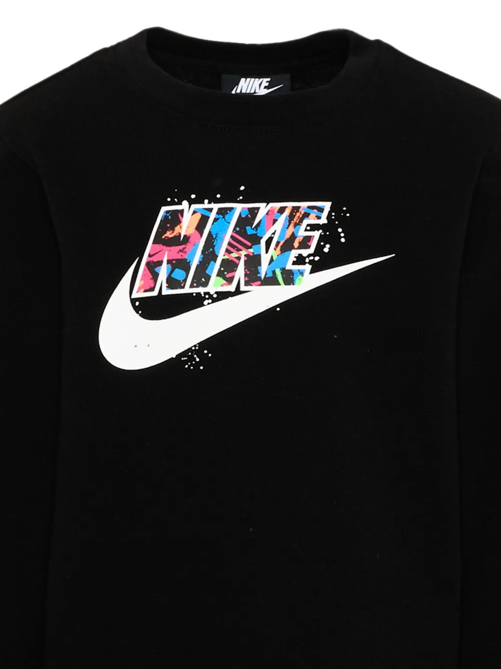 Nike Kids Trainingspak met logo-print Zwart
