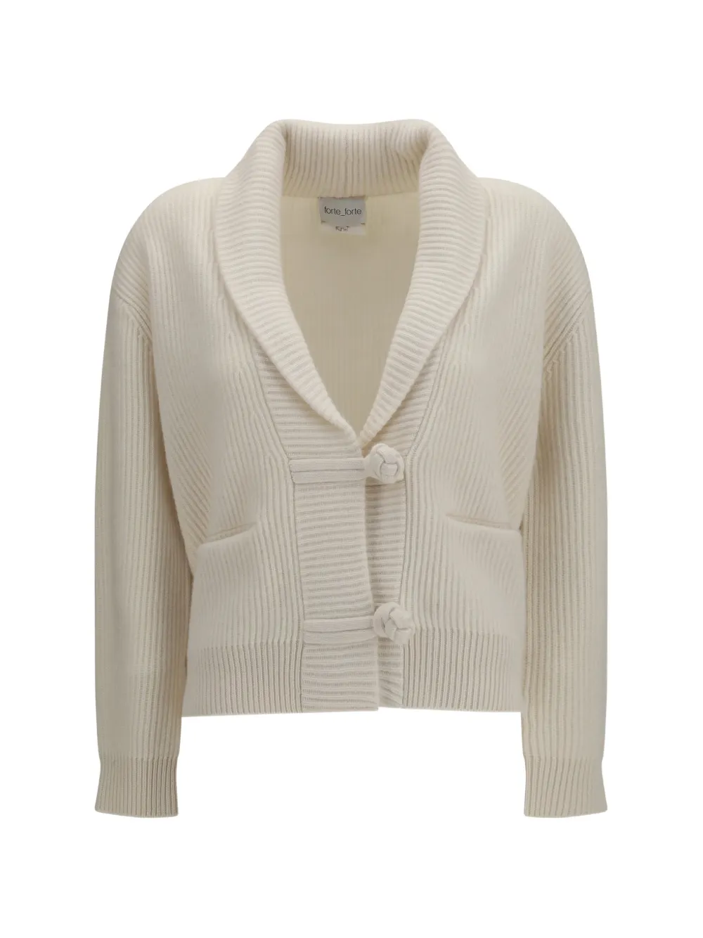 Forte Forte Cardigan mit Schalkragen - Nude