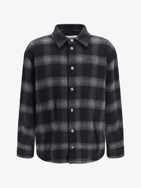 Off-White checked padded jacket