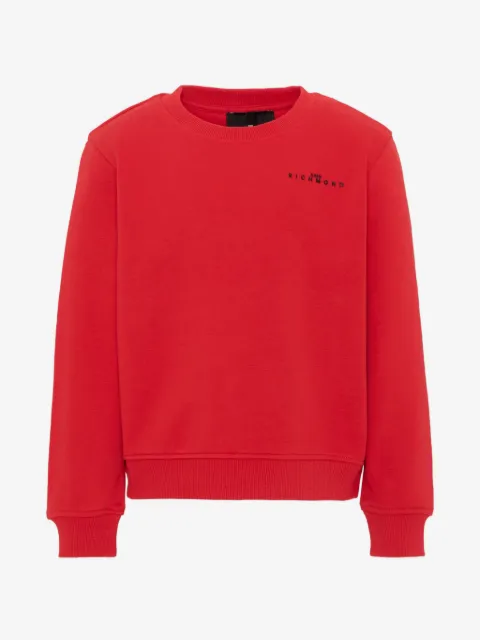 John Richmond Junior logo-embroidered sweatshirt