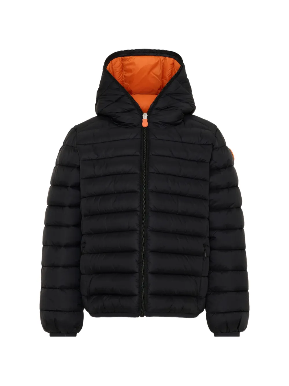 Save The Duck Kids Dony hooded puffer jacket - Nero